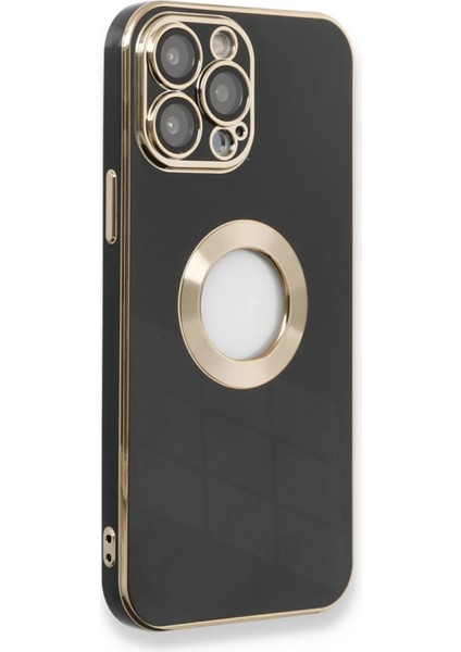 Apple iPhone 13 Pro Max Kılıf Store Silikon - Siyah Ferrg