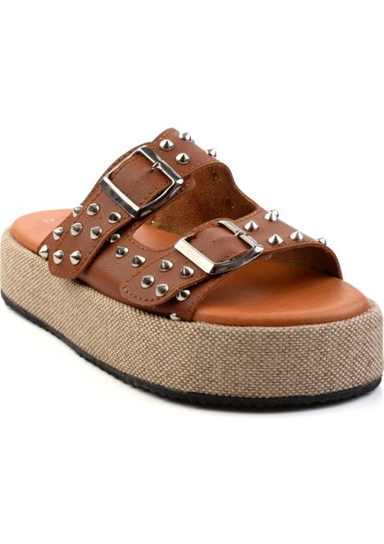 Taba Leather Kadın Terlik K04423050003 fiyatları