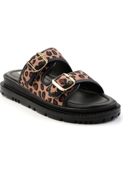 Leopar Kadın Terlik K04875030304 fiyatları