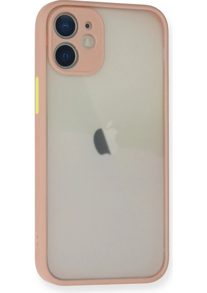 Apple iPhone 11 Pro Max Kılıf Montreal Silikon Kapak - Pembe Ferrg