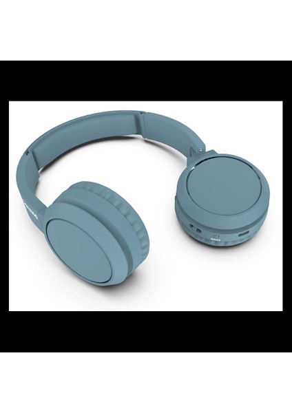 Phılıps TAH4205BL/00, Mavi, Bluetooth 5.0, Kablosuz, Bas Arttırma Düğmesi, Yastıklı Kafa Bandı, 29SAAT Oynatma Süresi, 10MT Algılama Mesafesi, Microfonlu Kulaklık