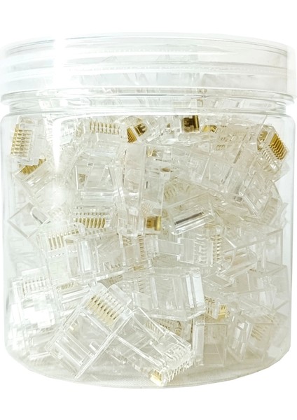 PG-J02, RJ45, Yeni Nesil Utp Jac, Cat6, (100LÜ Kutu)