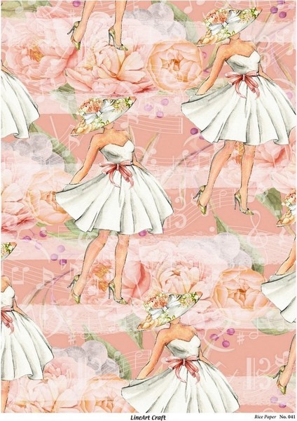 Model 041 - Pirinç Dekopaj Lineart Craft