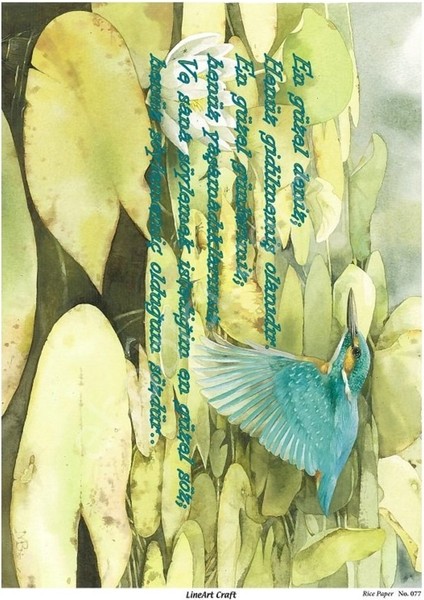 Model 077 - Pirinç Dekopaj Lineart Craft