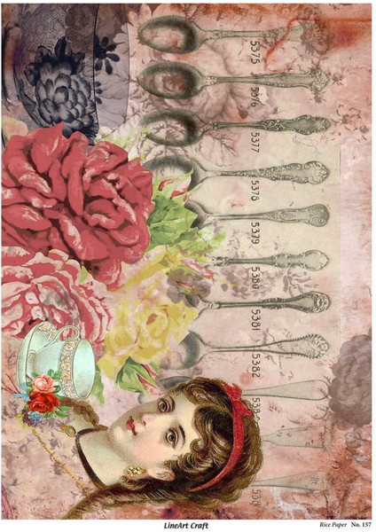 Model 157 - Pirinç Dekopaj Lineart Craft