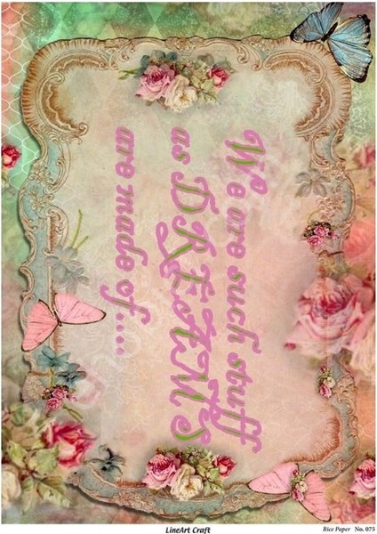 Model 075 - Pirinç Dekopaj Lineart Craft