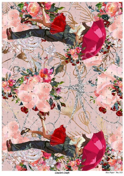 Model 113 - Pirinç Dekopaj Lineart Craft