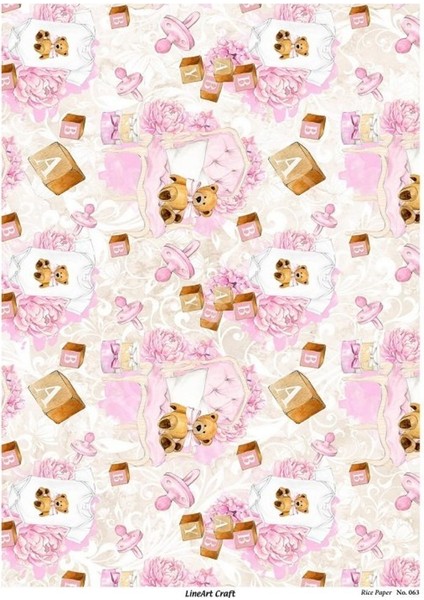 Model 063 - Pirinç Dekopaj Lineart Craft