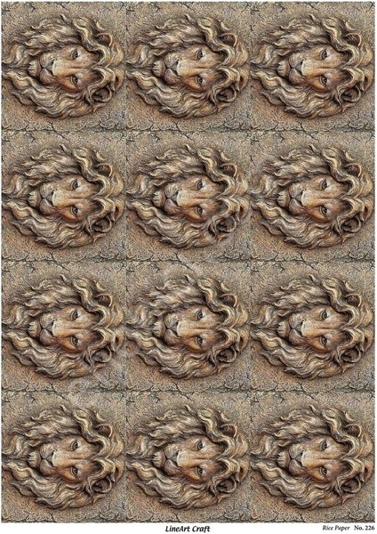 Model 226 - Pirinç Dekopaj Lineart Craft