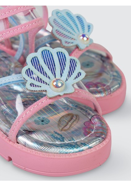 Kız Çocuk Sandalet 21-25 Numara Pembe indirimleri