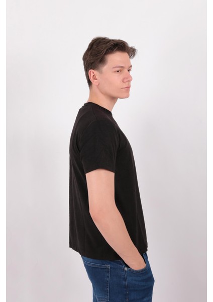 FP24B2042 Cepli Bis Yaka Erkek T-Shirt modelleri