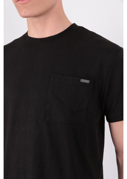 FP24B2042 Cepli Bis Yaka Erkek T-Shirt indirimleri