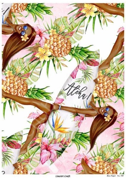 MODEL-789 - Pirinç Dekopaj Lineart Craft