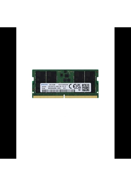 SAMSO4800/32, 32GB, Ddr5, 4800MHZ, CL46, 1.1V Notebook Ram (M425R4GA3BB0-CQKOD)
