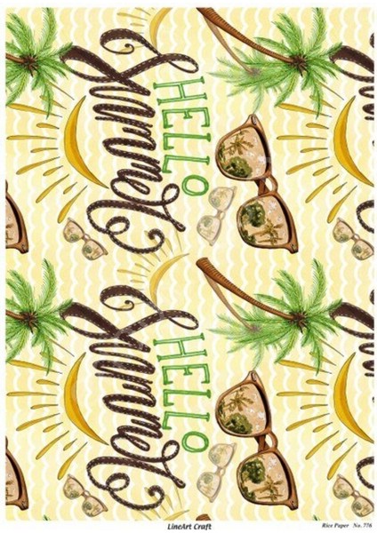 MODEL-776 - Pirinç Dekopaj Lineart Craft