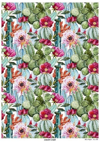 MODEL-838 - Pirinç Dekopaj Lineart Craft