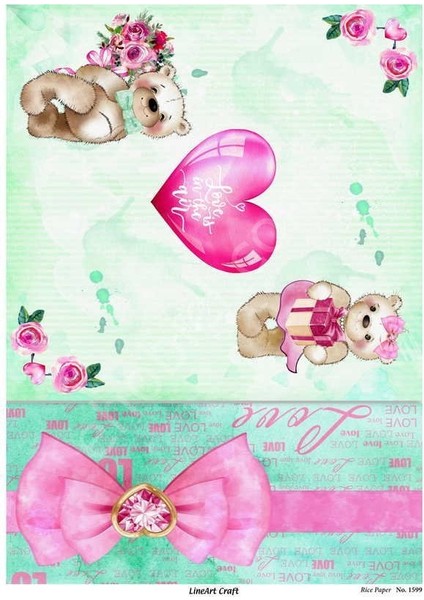 Pirinç Dekopaj Kağıdı Model - 1599