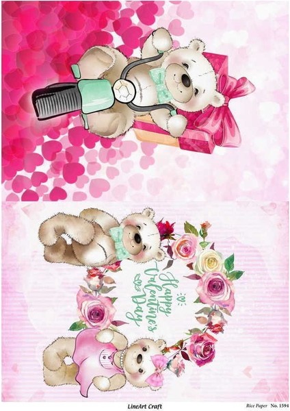 Pirinç Dekopaj Kağıdı Model - 1594