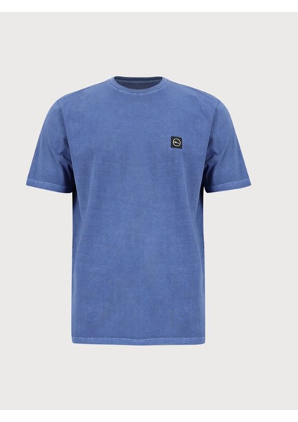 Erkek Mavi T-shırt