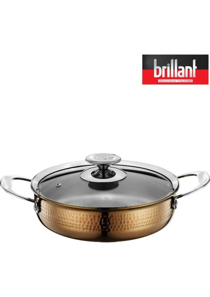 Brillant 26CM Inox Derin Tencere