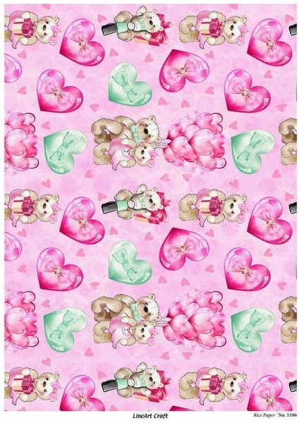 Pirinç Dekopaj Kağıdı Model - 1596