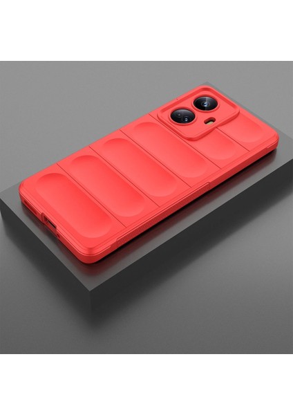 Realme 10 Pro 5g Kılıf Optimum Silikon - Kırmızı Ferrg fiyatları