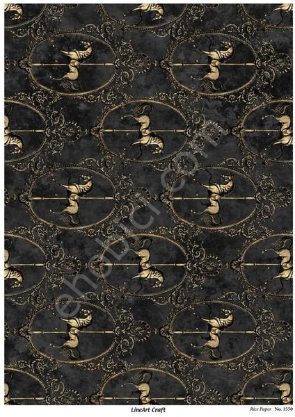 Pirinç Dekopaj Kağıdı Model - 1550