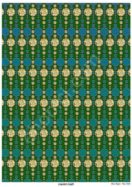 Lineart Pirinç Dekopaj Kağıdı Model - 1525