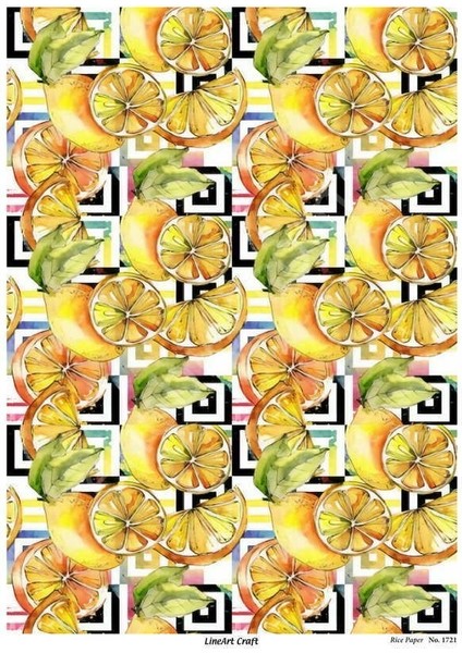 Pirinç Dekopaj Kağıdı Model - 1721