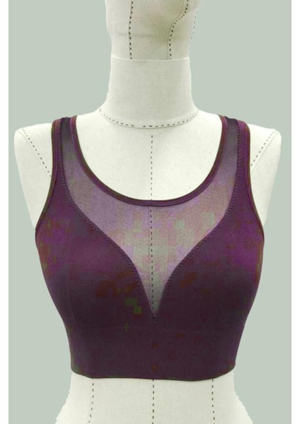 Bordo Mı Emay 4028 Seamless Tül Toparlayıcı Büstiyer