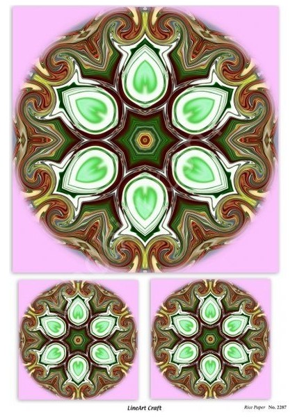 Pirinç Dekopaj Kağıdı Model - 2287