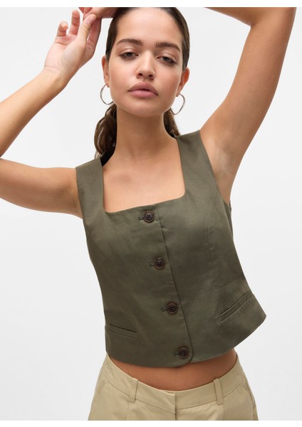 Yeşil Kadın Yelek Vmchıra Sl Waıstcoat modelleri