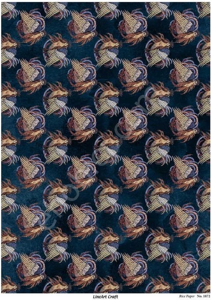 Pirinç Dekopaj Kağıdı Model - 1872
