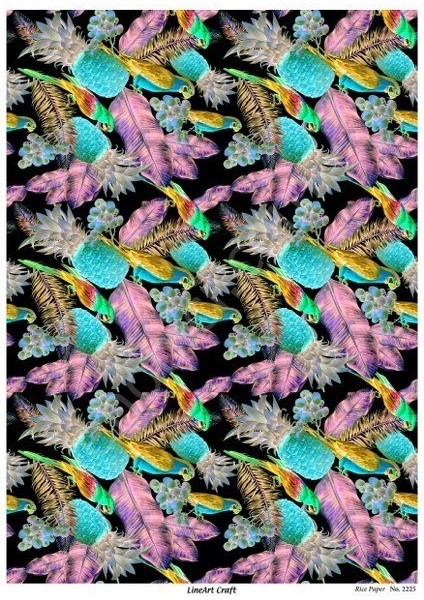 Pirinç Dekopaj Kağıdı Model - 2225