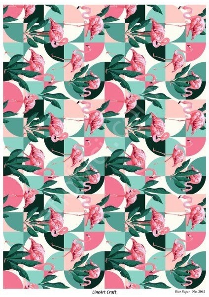 Pirinç Dekopaj Kağıdı Model - 2062