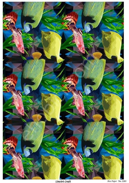 Pirinç Dekopaj Kağıdı Model - 2203