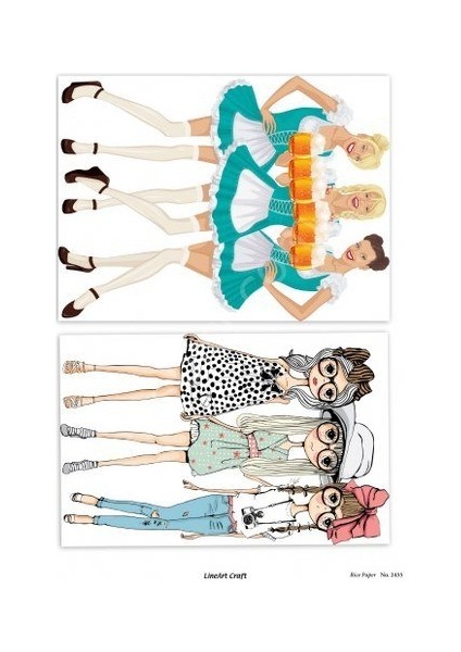 Pirinç Dekopaj Kağıdı Model - 2455