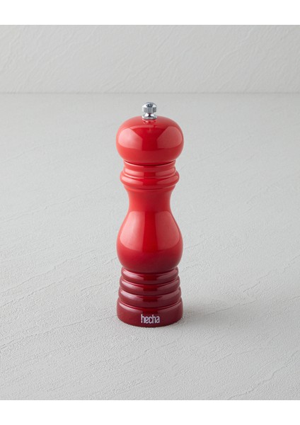 Meşe Değirmen 15 cm Kırmızı