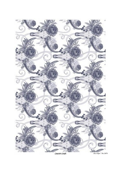 Pirinç Dekopaj Kağıdı Model - 2678