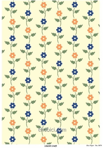 Pirinç Dekopaj Kağıdı Model - 3079