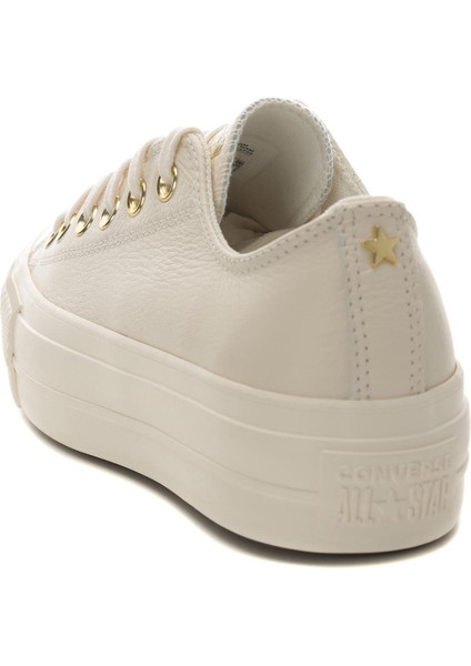 CA12765C Converse Chuck Taylor All Star Lıft Kadın Spor Ayakkabı Krem modelleri