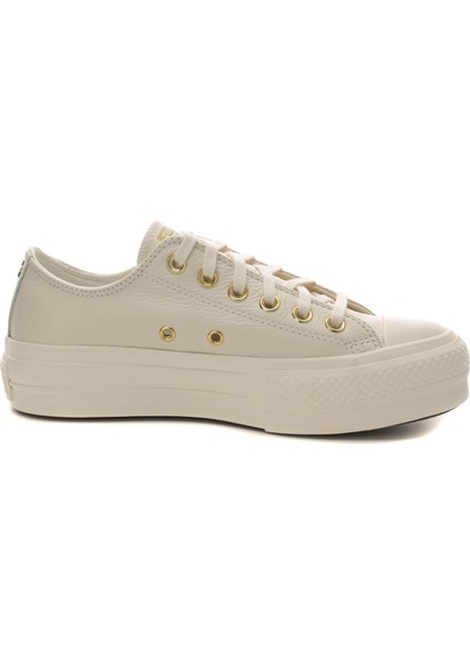 CA12765C Converse Chuck Taylor All Star Lıft Kadın Spor Ayakkabı Krem fırsatları
