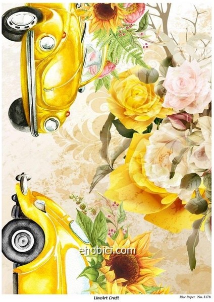 Pirinç Dekopaj Kağıdı Model - 3178