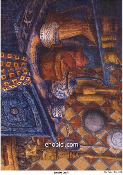 Pirinç Dekopaj Kağıdı Model - 3132
