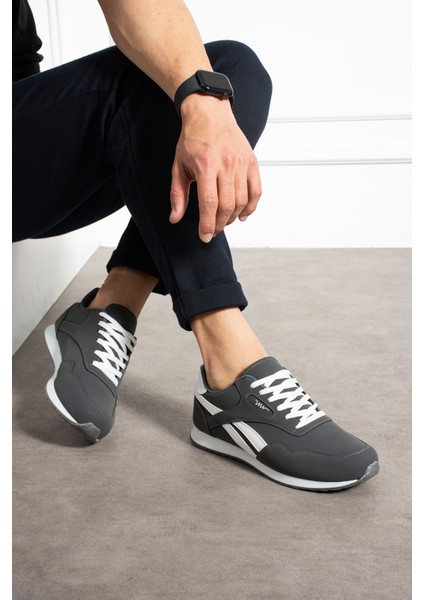 Günlük Rahat Bağcıklı Sneaker Ergonomik Esnek Taban