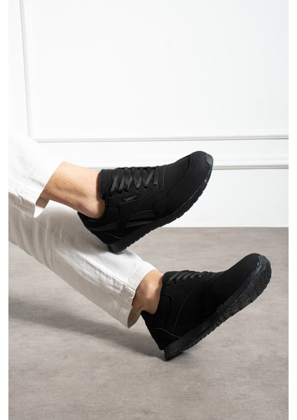 Günlük Rahat Bağcıklı Sneaker Ergonomik Esnek Taban