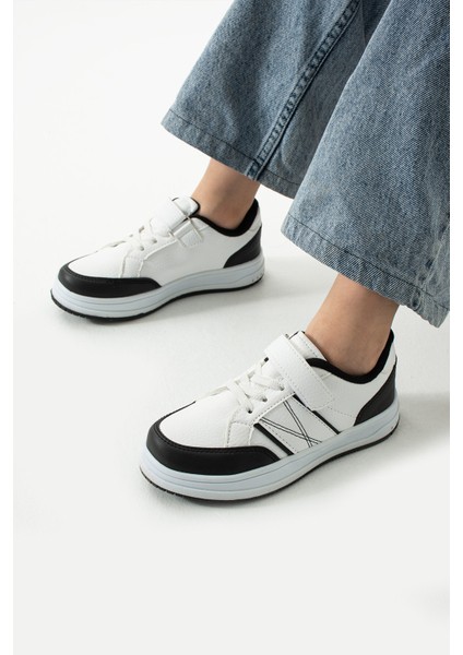 Çocuk Sneaker Rahat Günlük Kullanım Okulda ve Dışarıda Rahat Esnek Taban
