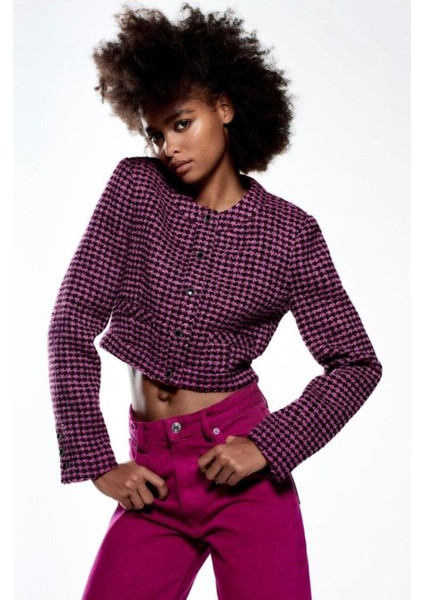 Zra Crop Ceket
