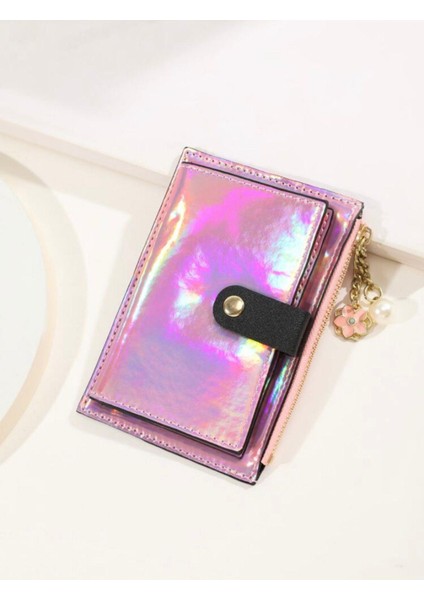 Y2K Coquette Pembe Charmlı Incili Çiçekli Pinterest Kartlık Cüzdan fırsatları