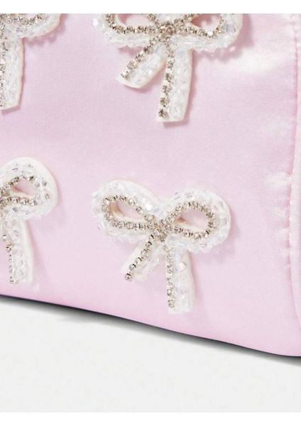Y2K Coquette Prenses Pembe Fiyonklu Çanta(Hem Kısa Hem Uzun Sapı Vardır) fırsatları